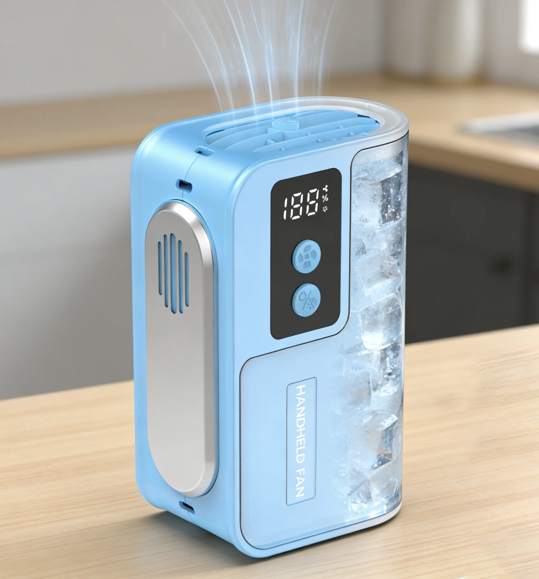 Mini ventilateur a glaçons